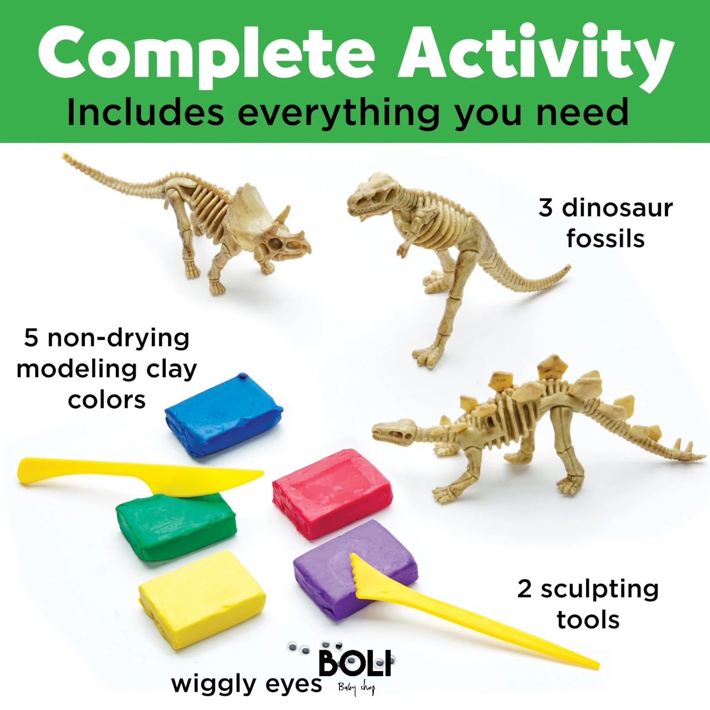 Create with Clay Dinosaurs
