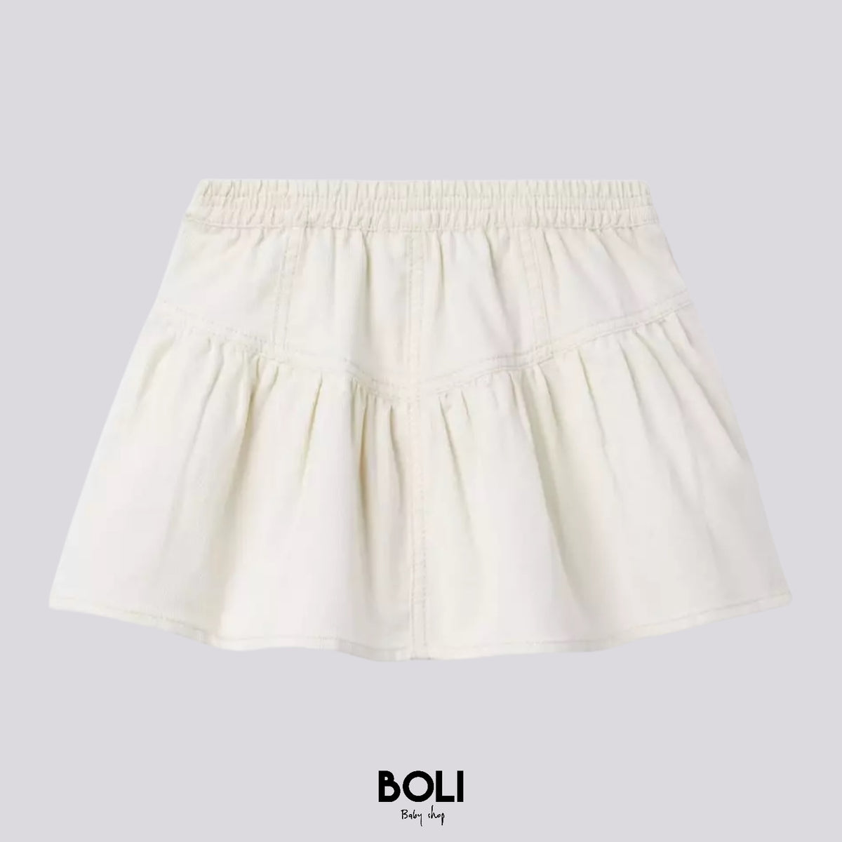 The Corduroy Seamed Skirt