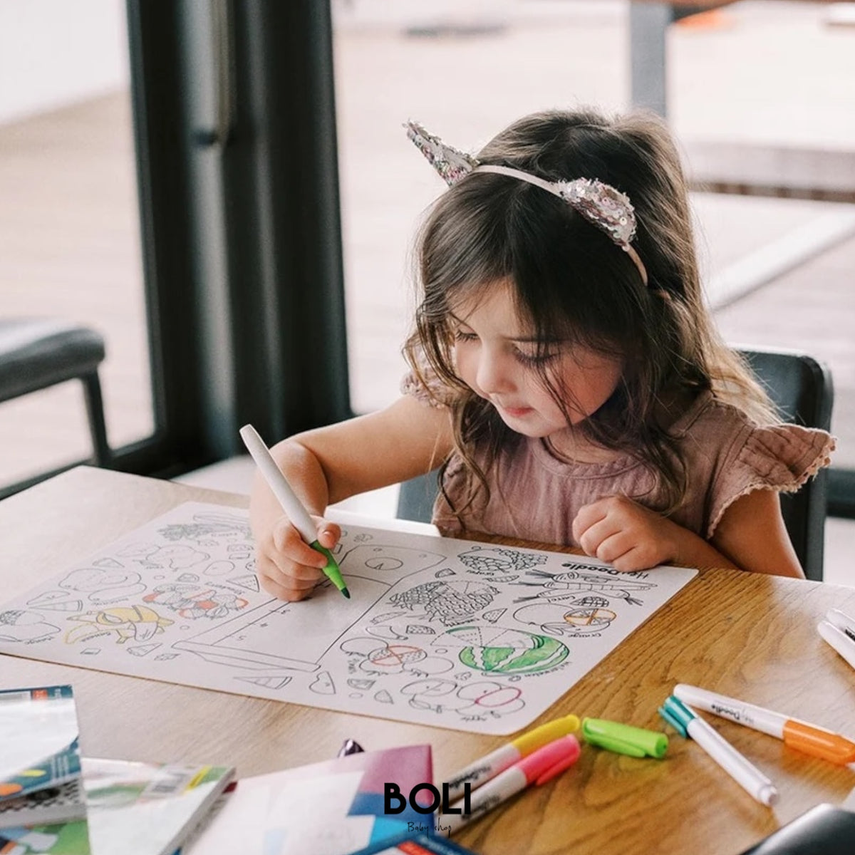 Breakfast Blend Classic Colouring & Doodle Mat