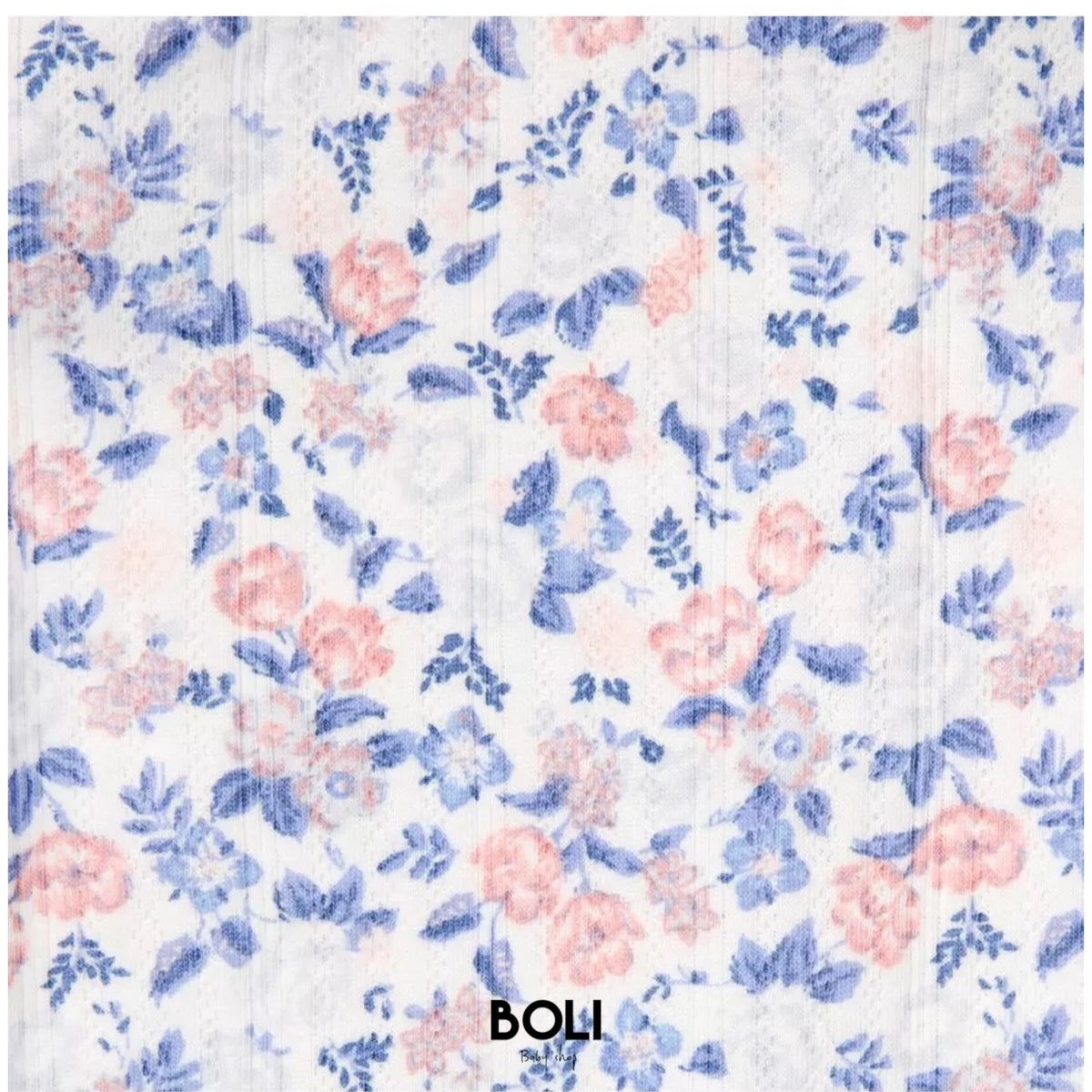 Baby Ditsy Floral Ruffle Collar Matching Set
