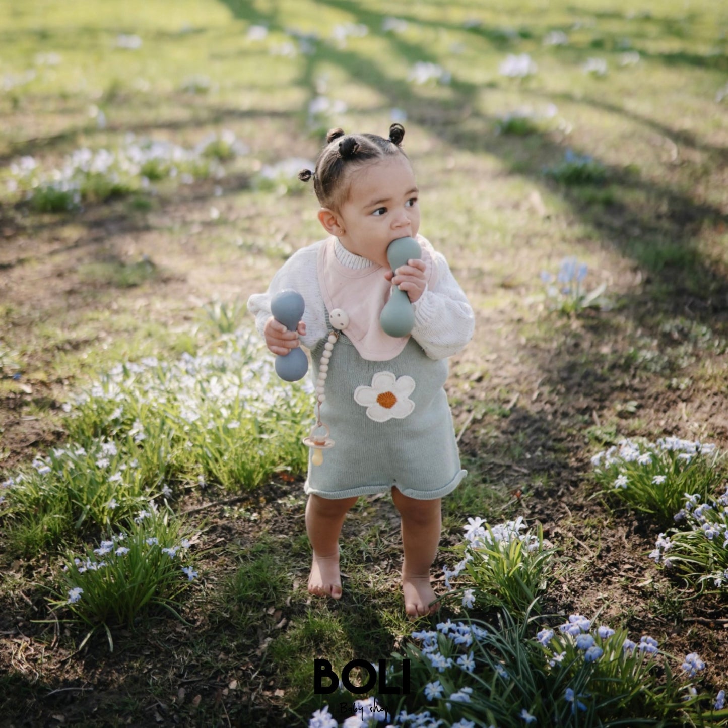 Dried Thyme Silicone Rattle