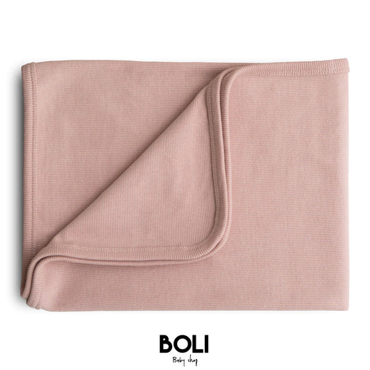 Blush baby blanket