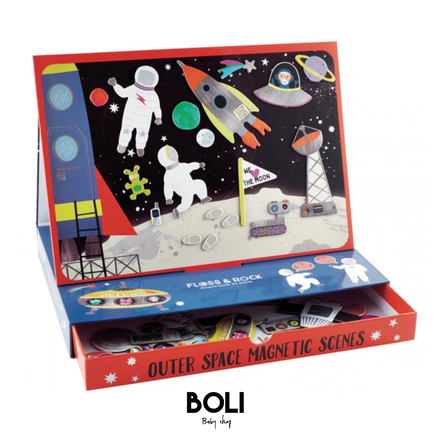 Magnetic Play Scenes Space