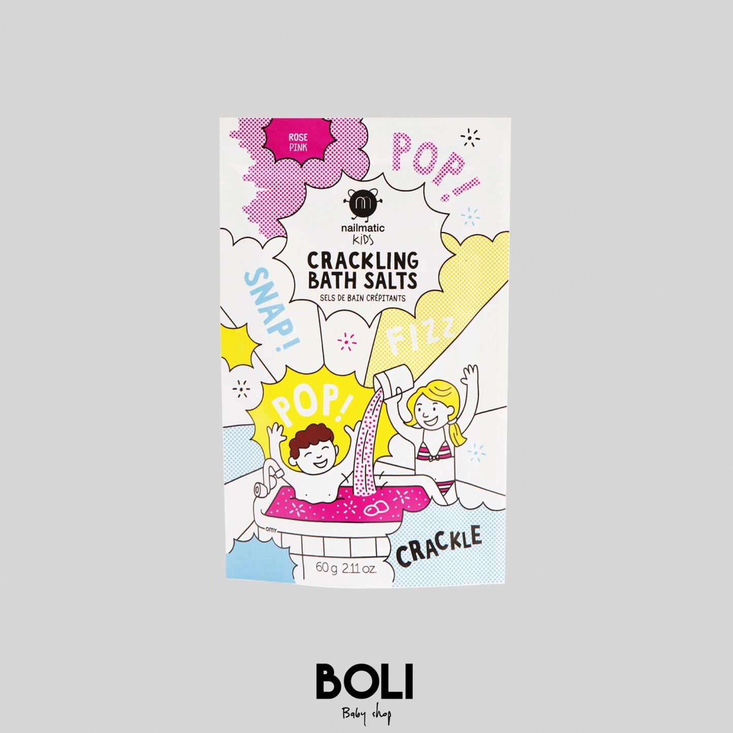 Crackling Pink Salts