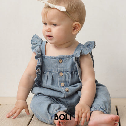 Nova Romper Chambray