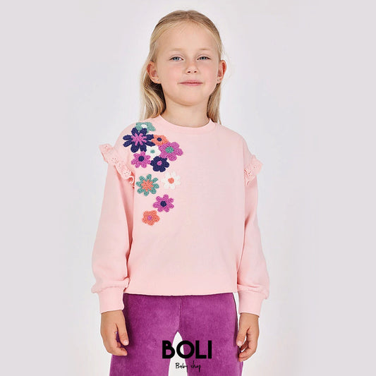 Sudadera Flores