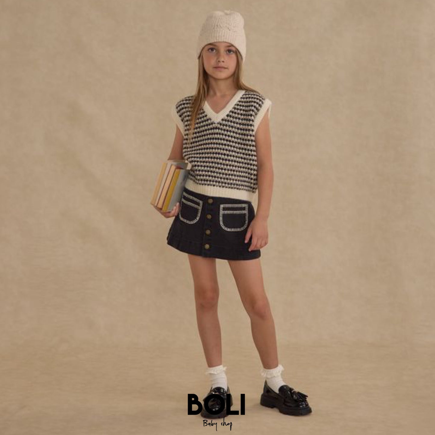 Sweater Vest Speckle