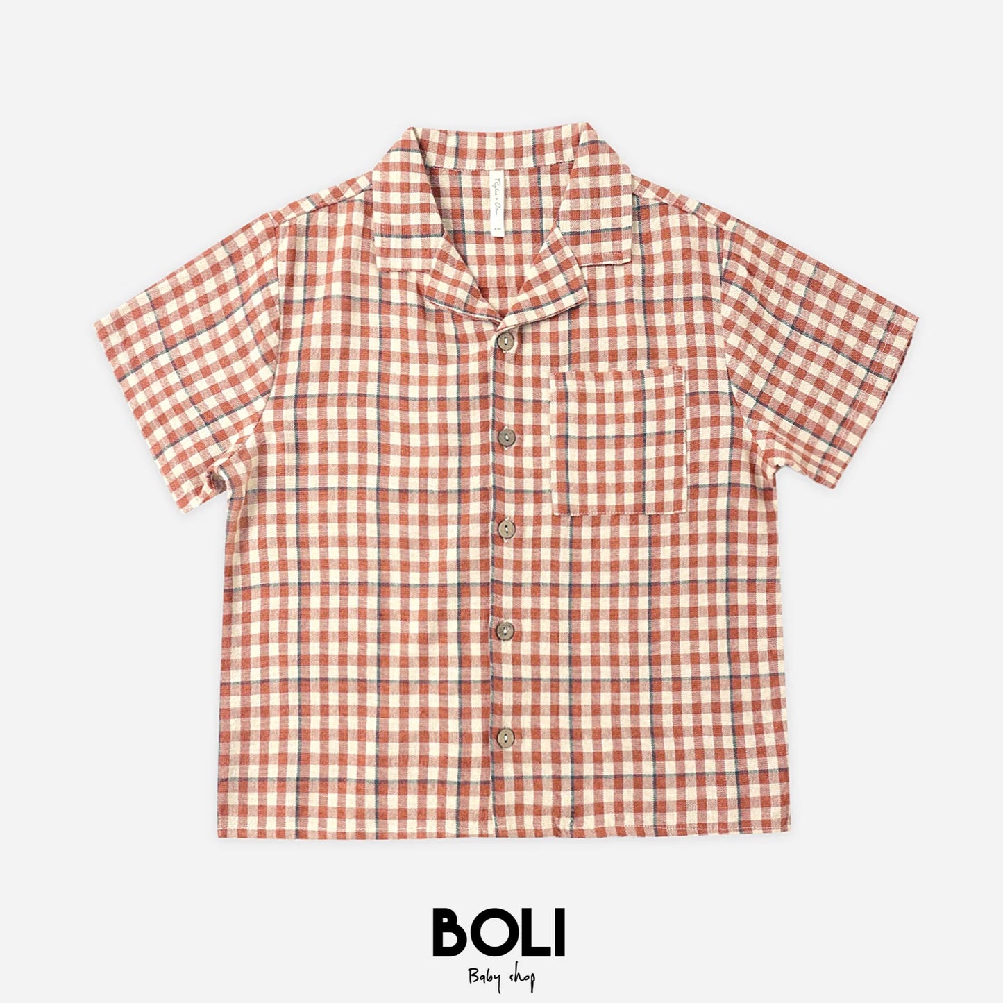 Lapel Collar Shirt Poppy