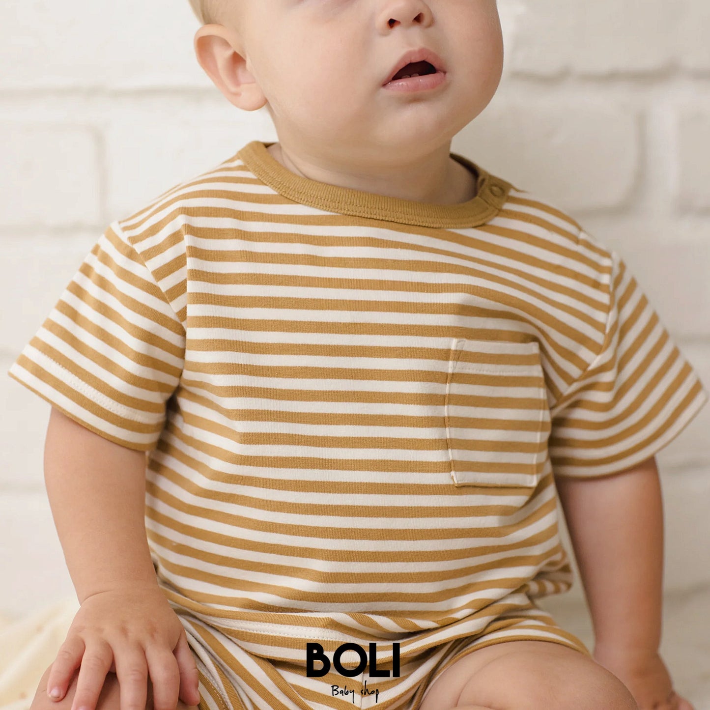 Boxy Pocket Tee + Short Set