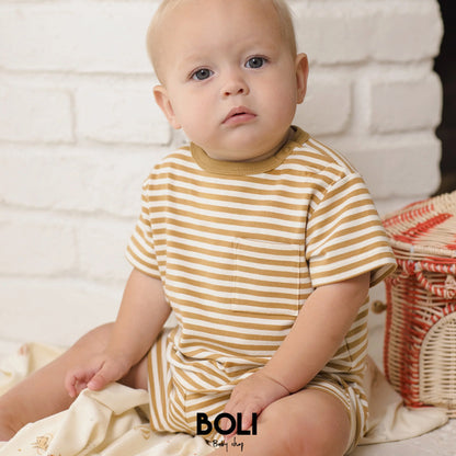 Boxy Pocket Tee + Short Set