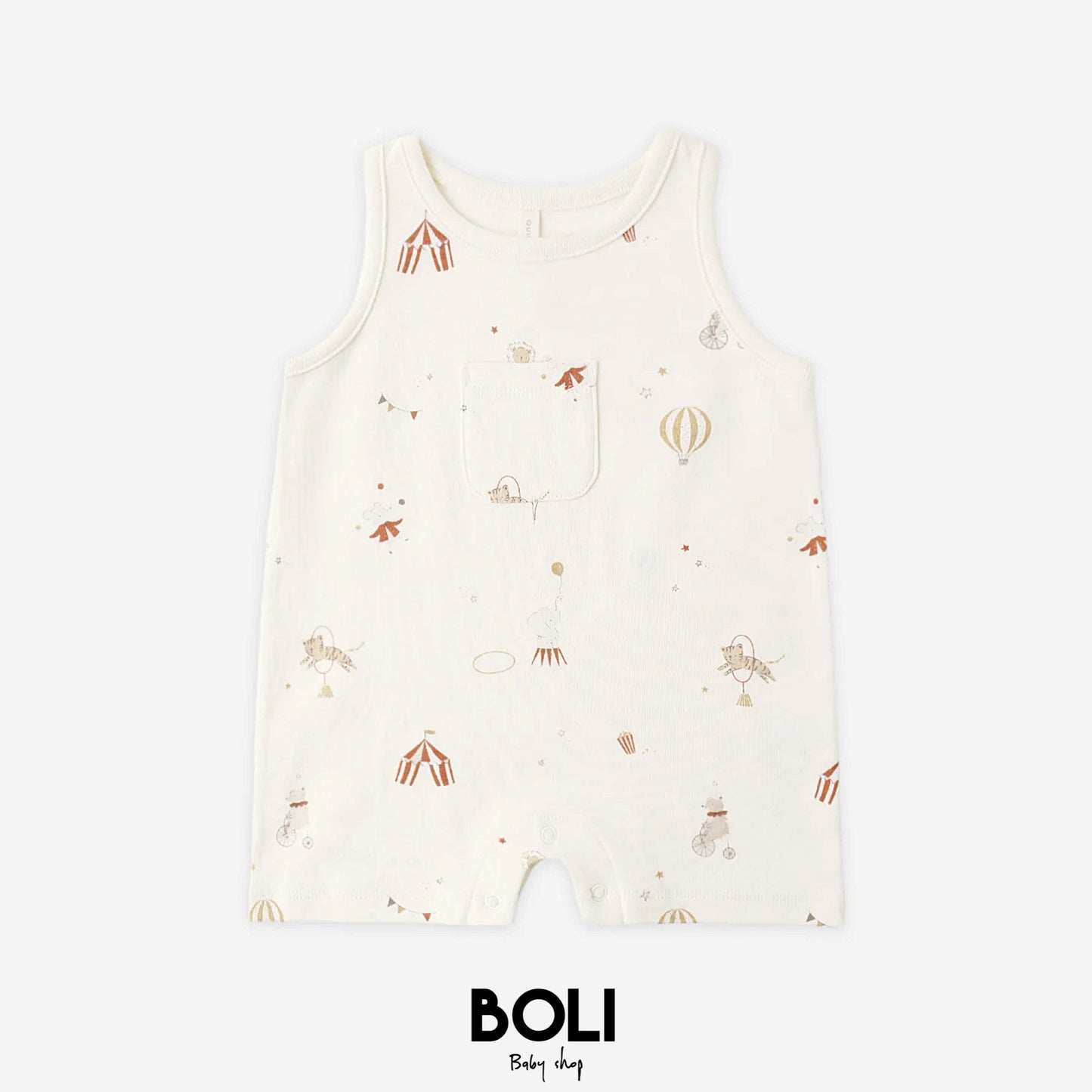 Sleeveless Carnival Romper