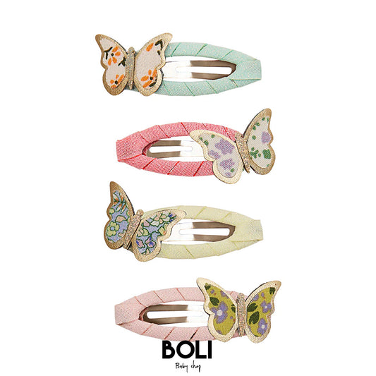 Floral butterfly clic clacs
