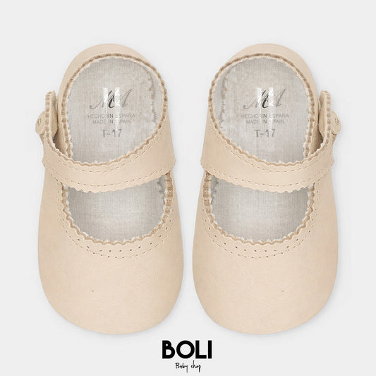 Merceditas Bebé Beige