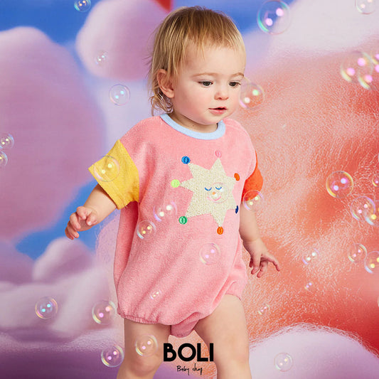 Stars Terry Romper