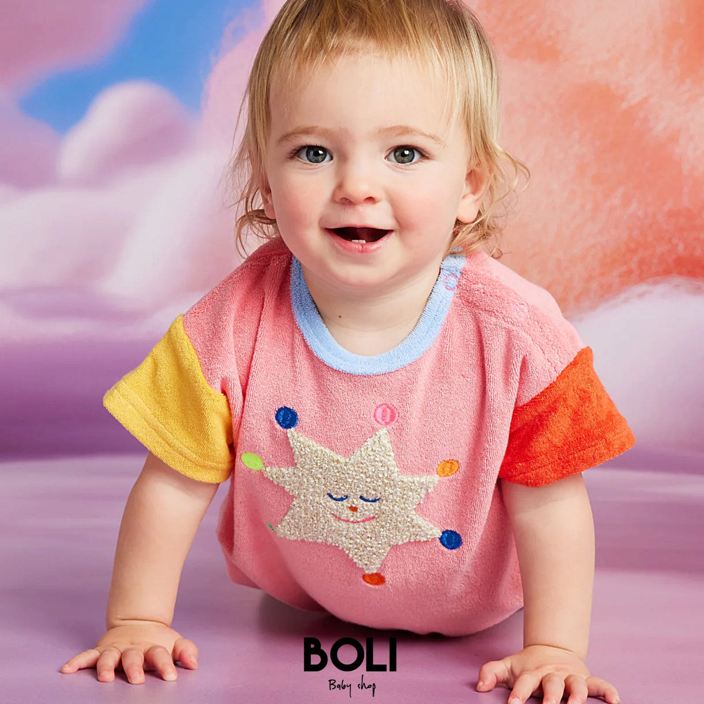 Stars Terry Romper