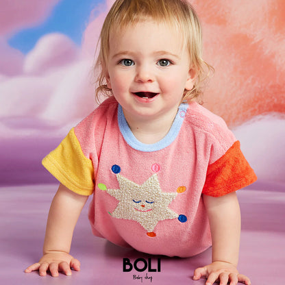 Stars Terry Romper