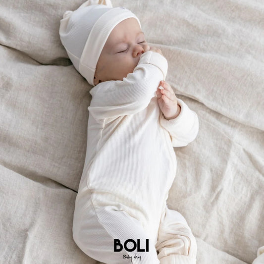 Ivory Bamboo Zippy Romper