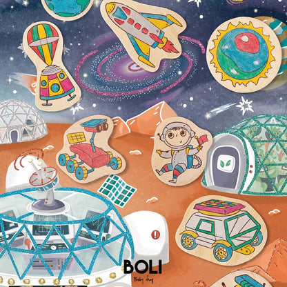 DIY Magnetic Mars space life