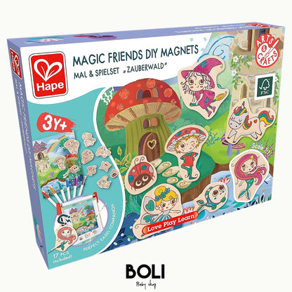 DIY Magnetic Magic Friends
