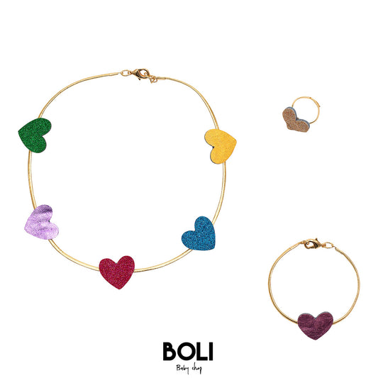 Heart Jewelry Set