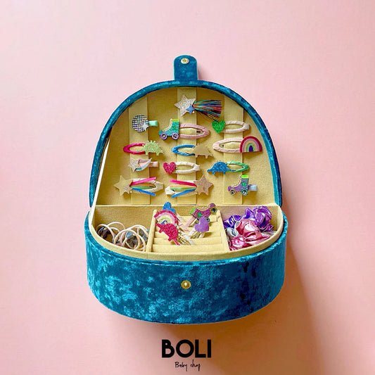 Blue Rainbow Jewelry Box