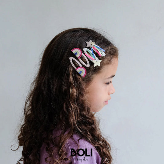 Disco Rainbow Clips