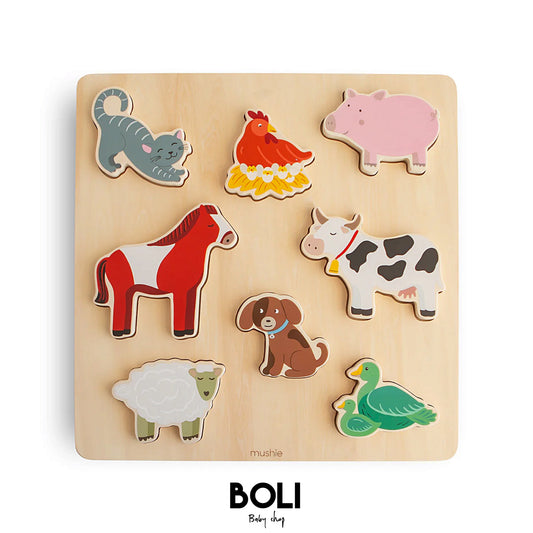 Wooden Farm Puzzle
