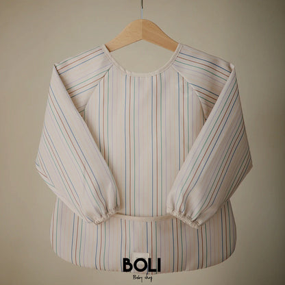 Long Sleeve Bib Retro Stripes