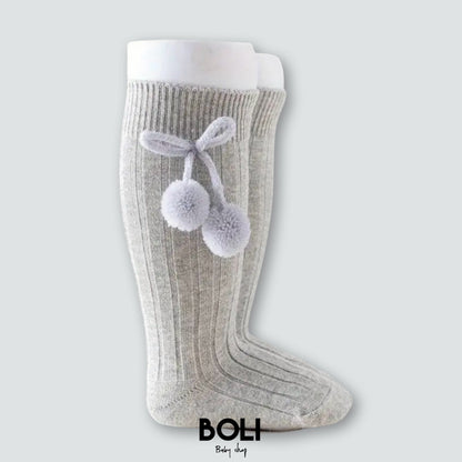 Calcetas Borlas