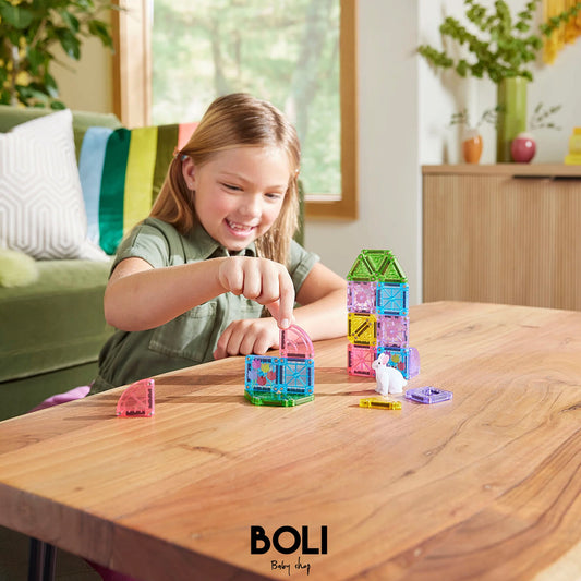 Magna-Tiles microMAGS Spring Garden
