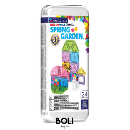 Magna-Tiles microMAGS Spring Garden