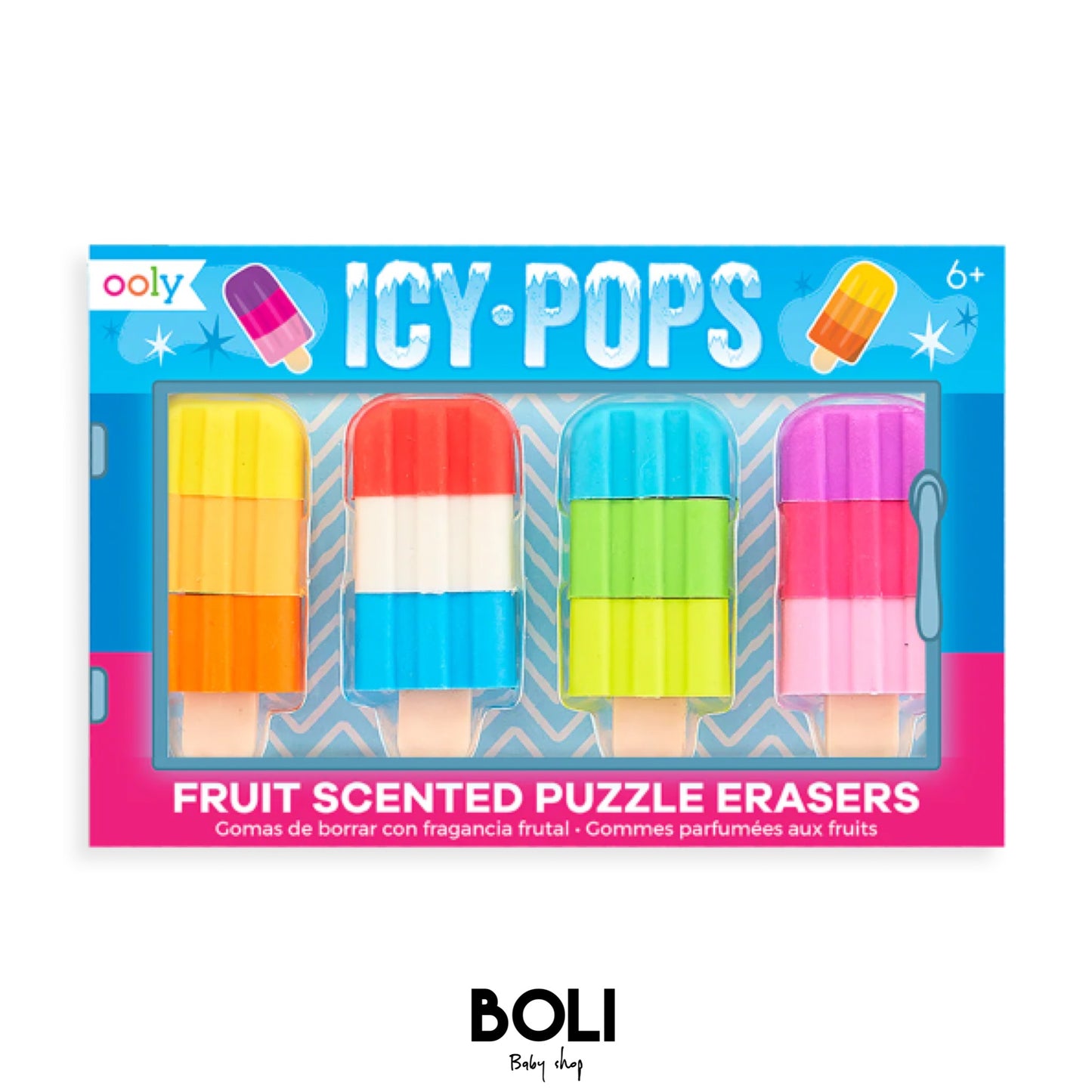Icy Pop Erasers