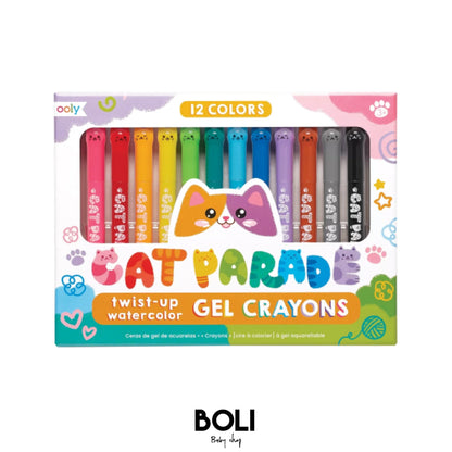 Cat Parade Gel Crayons
