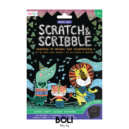 Scratch & Scribble Safari