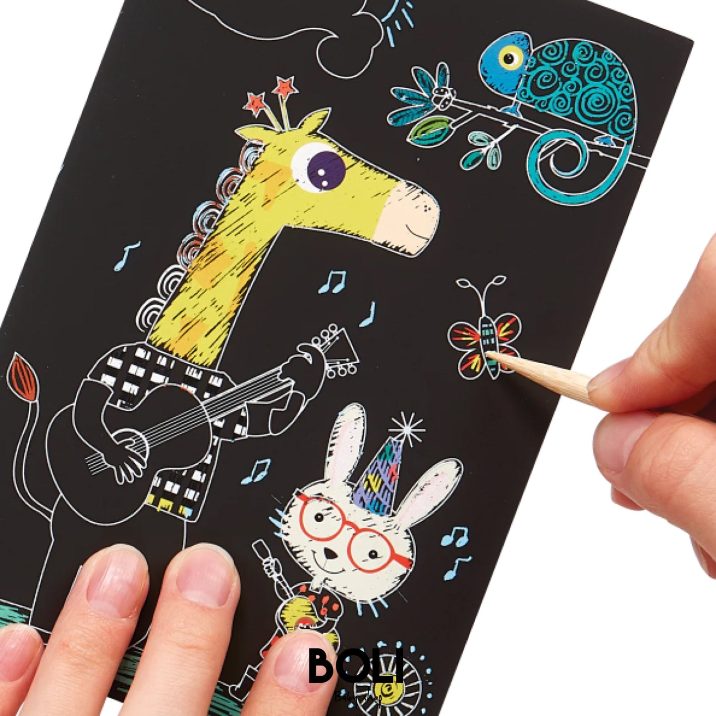 Scratch & Scribble Safari
