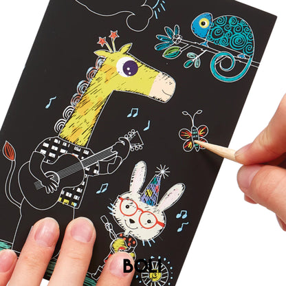 Scratch & Scribble Safari