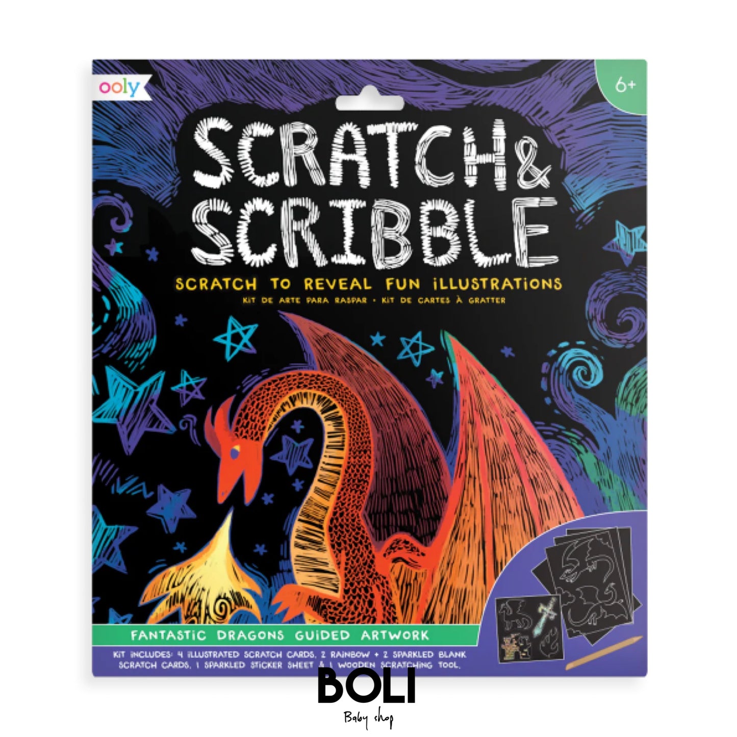 Scratch & Scribble Dragons