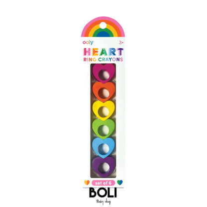 Heart Ring Crayons