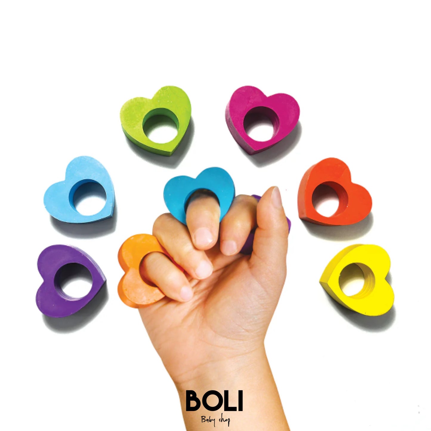 Heart Ring Crayons