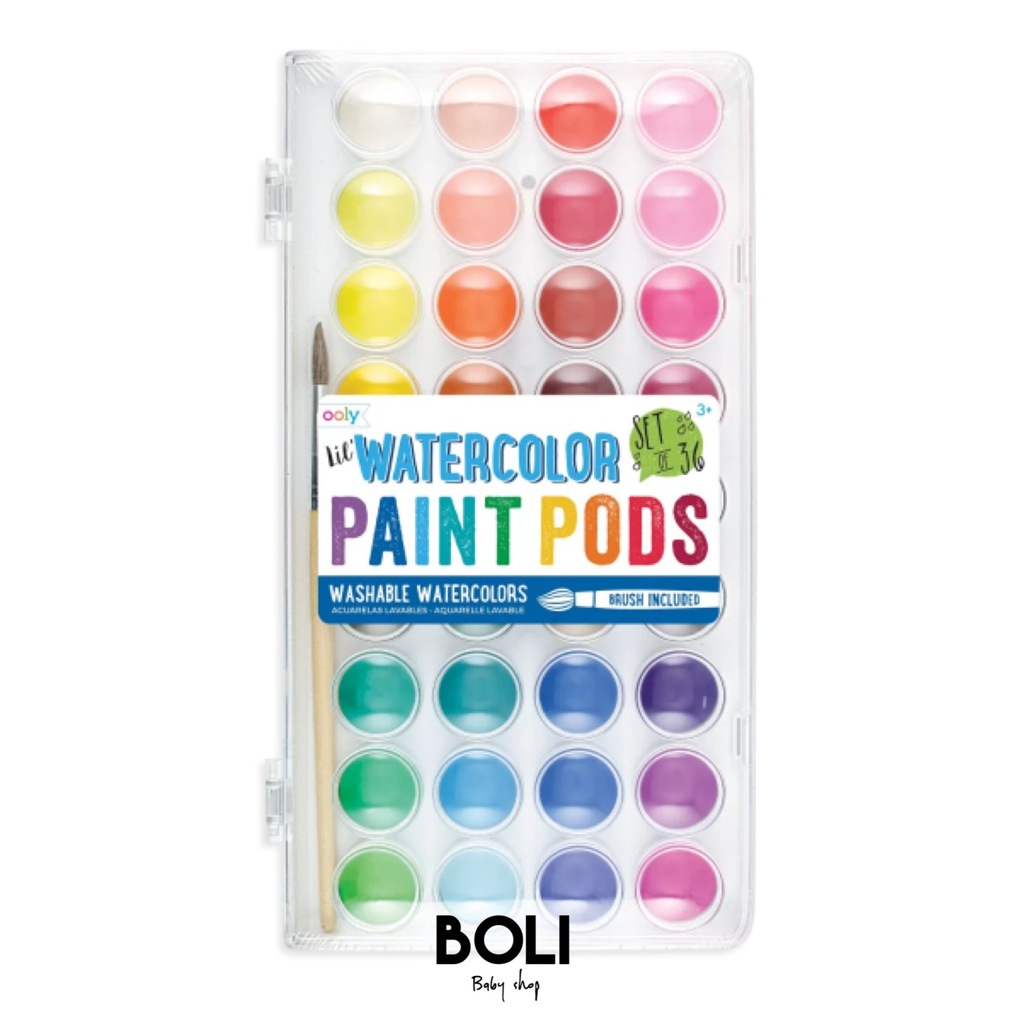 Watercolor Paint Pods