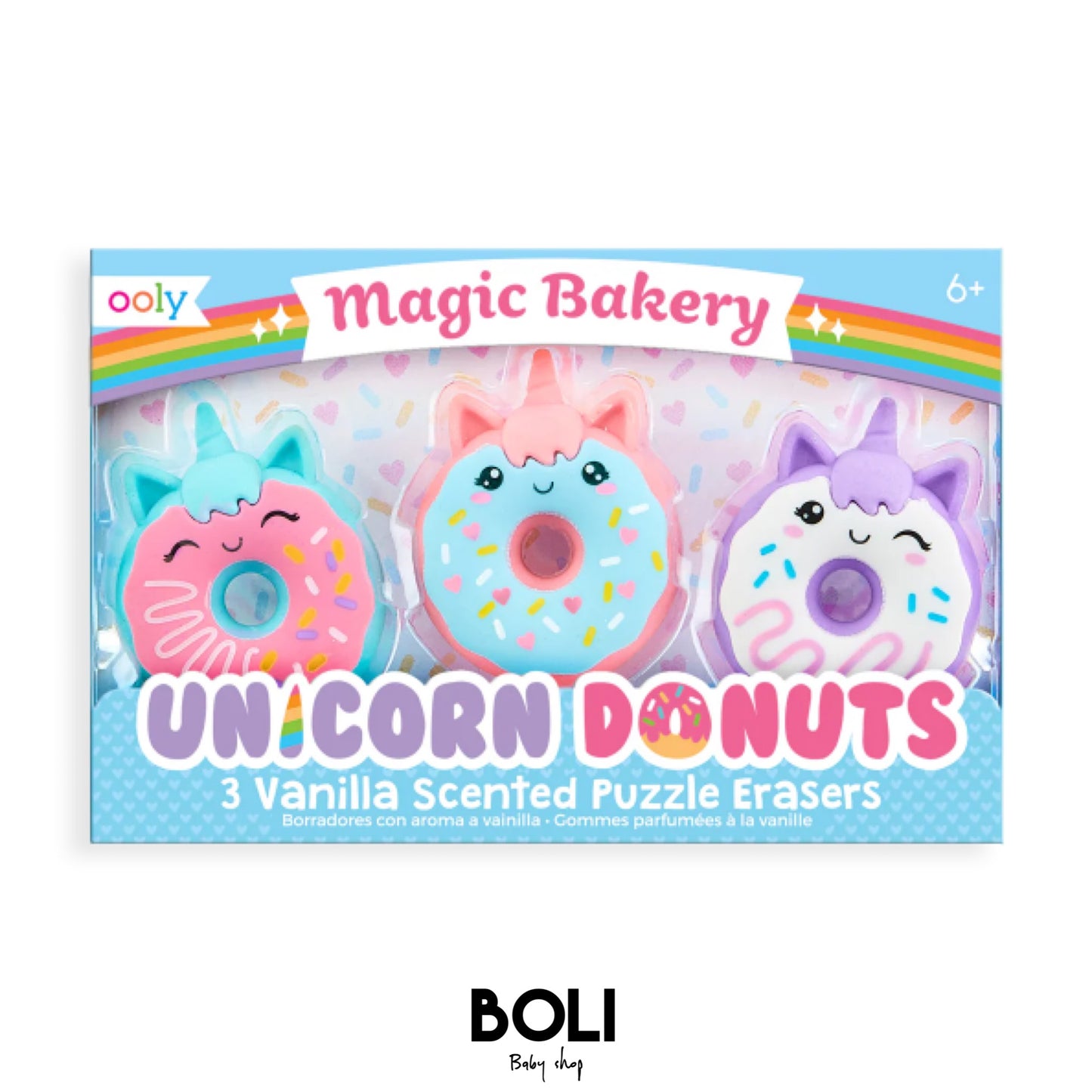 Unicorn Donuts Erasers
