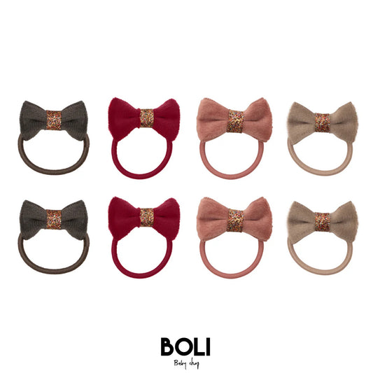 Christmas Velvet Bow Ponies