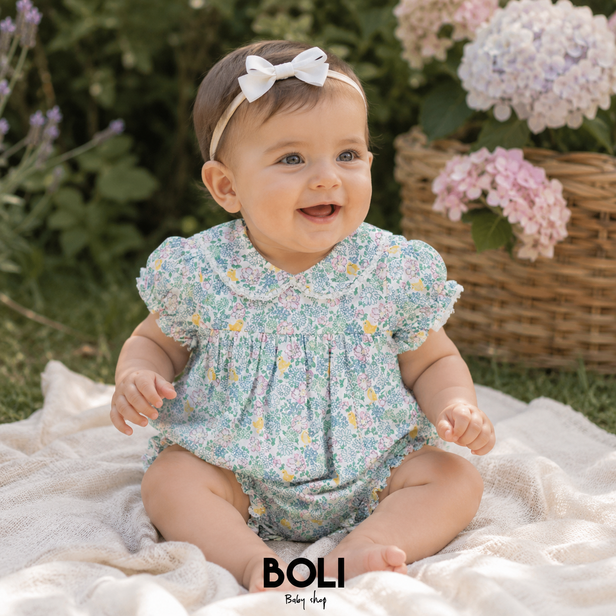 Ditsy Floral Romper