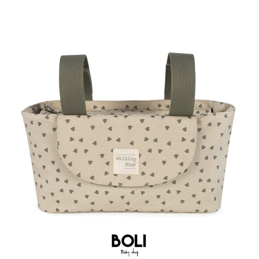 Bolsa organizadora Poppy Musgo