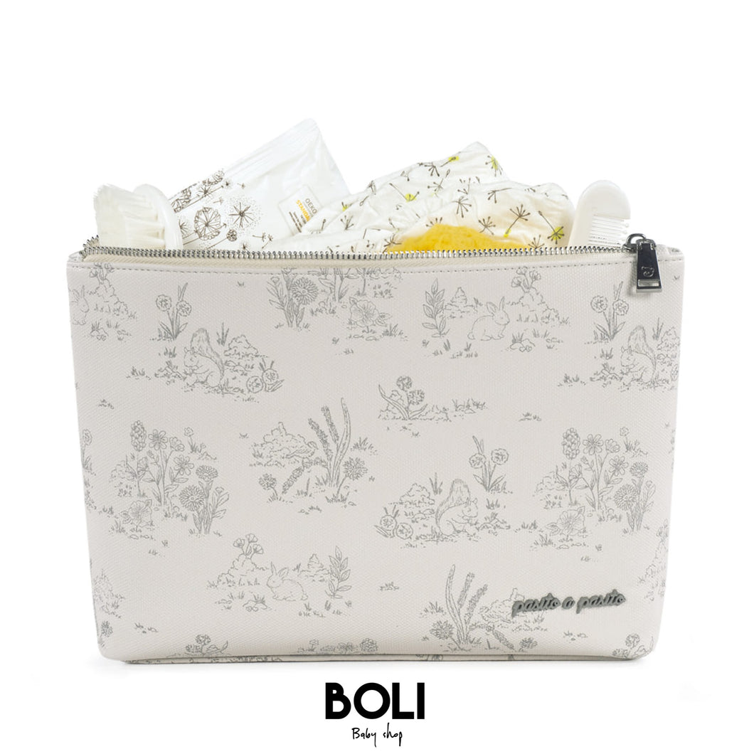 Neceser Toile de Jouy Cream