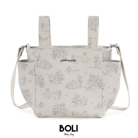 Crossbody Toile de Jouy Cream