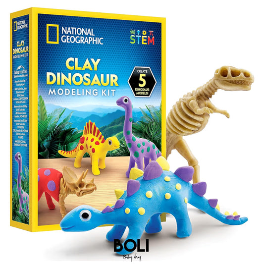 Clay Dino Modeling Kit