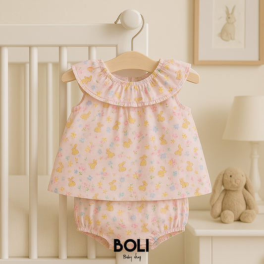 Bunny Floral Set