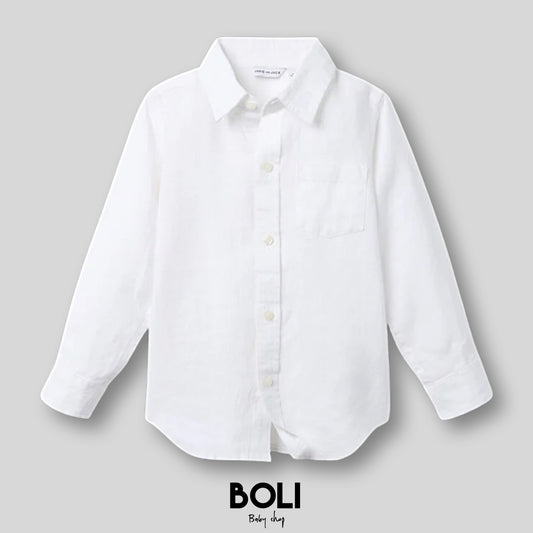 White Linen Shirt