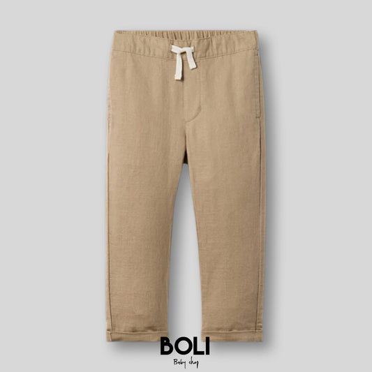 Khaki Pull On Pants